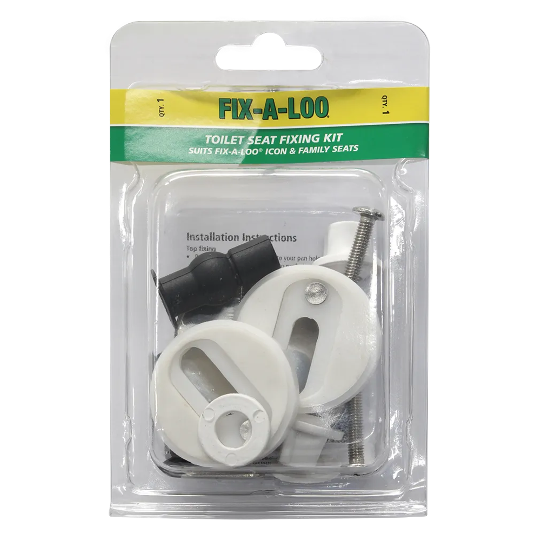 Fix-A-Loo Toilet Seat Fixing Kit ? Suits Icon And Family (268549)