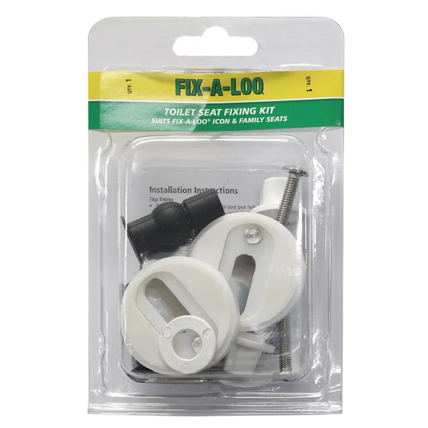 Fix-A-Loo Toilet Seat Fixing Kit ? Suits Icon And Family (268549)
