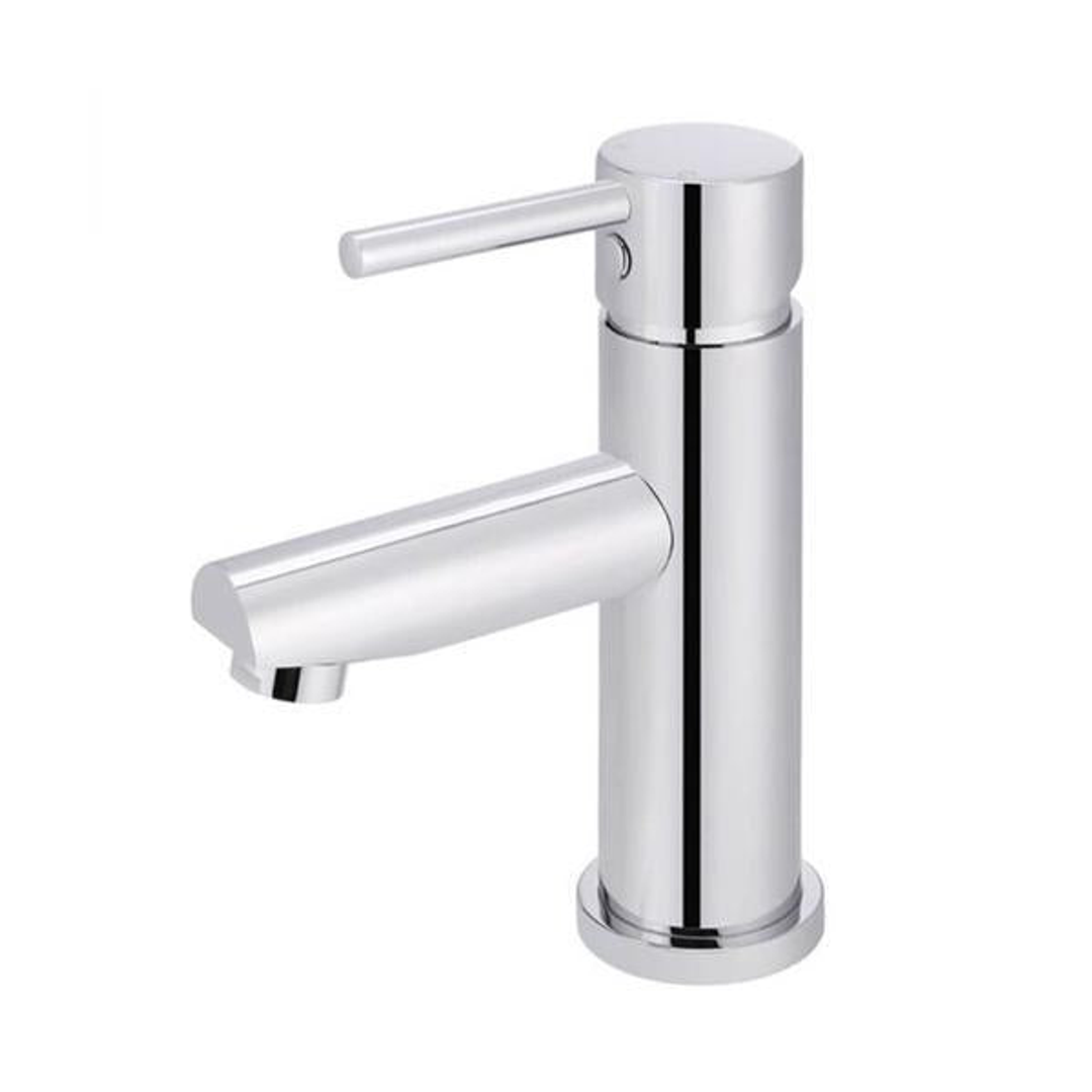 Meir Round Chrome Basin Mixer