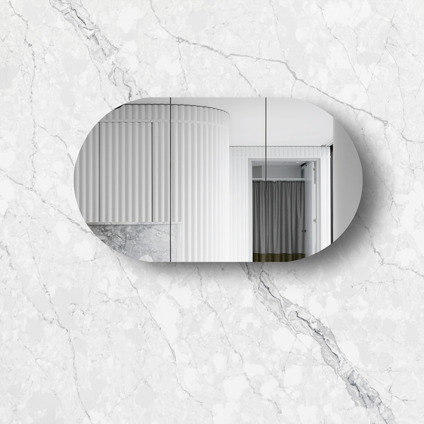 Otti Bondi 1500X900 Shaving Cabinet Satin White