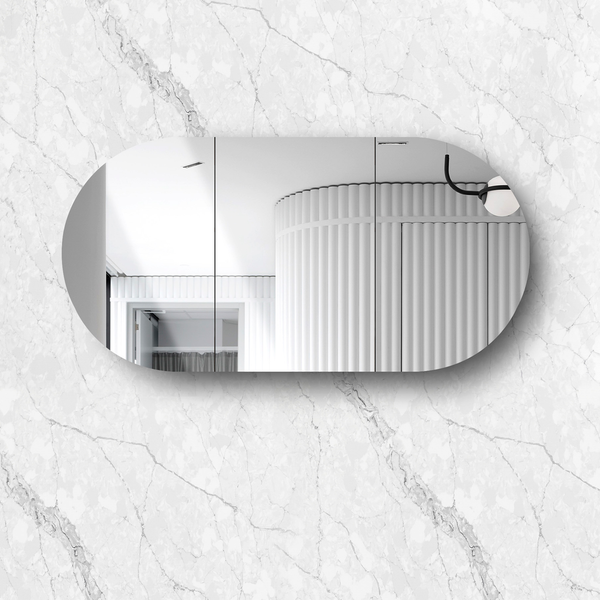Otti Bondi 1800X900 Shaving Cabinet Satin White