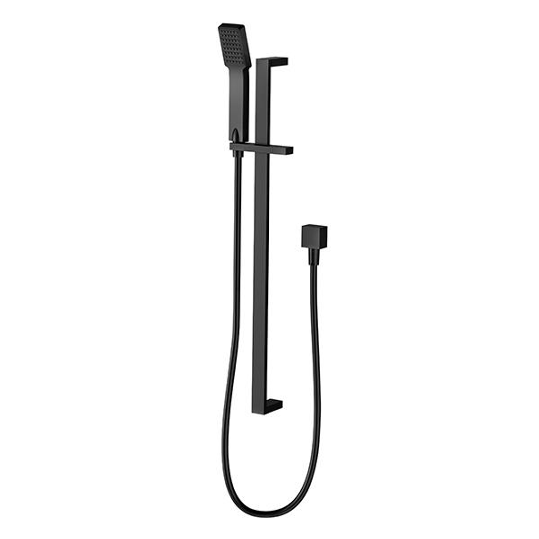 Phoenix Lexi Deluxe Rail Shower - Matte Black