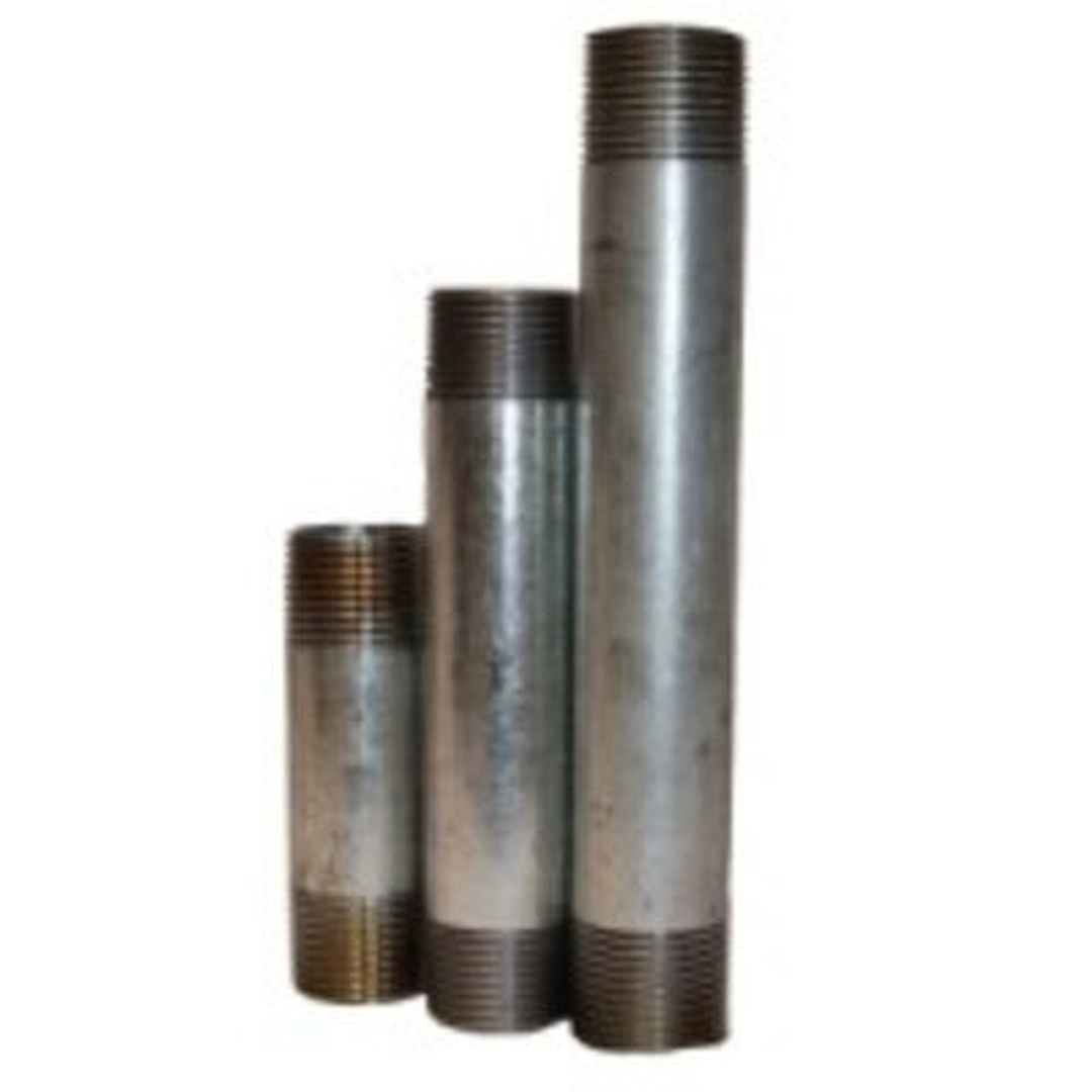 MED GALV PIPE PIECES T.B.E. 40MM X 200MM