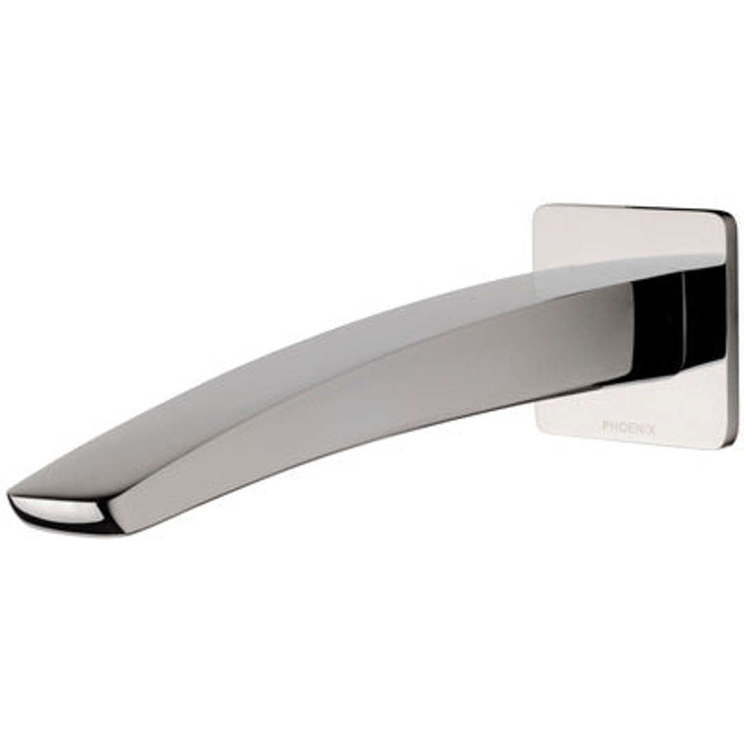 Phoenix Rush Wall Basin Outlet 230mm Chrome Ru775 Chr