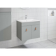 TIMBERLINE INDIANA VANITY 1200MM LEFT BOWL ALPHA TOP WALL HUNG