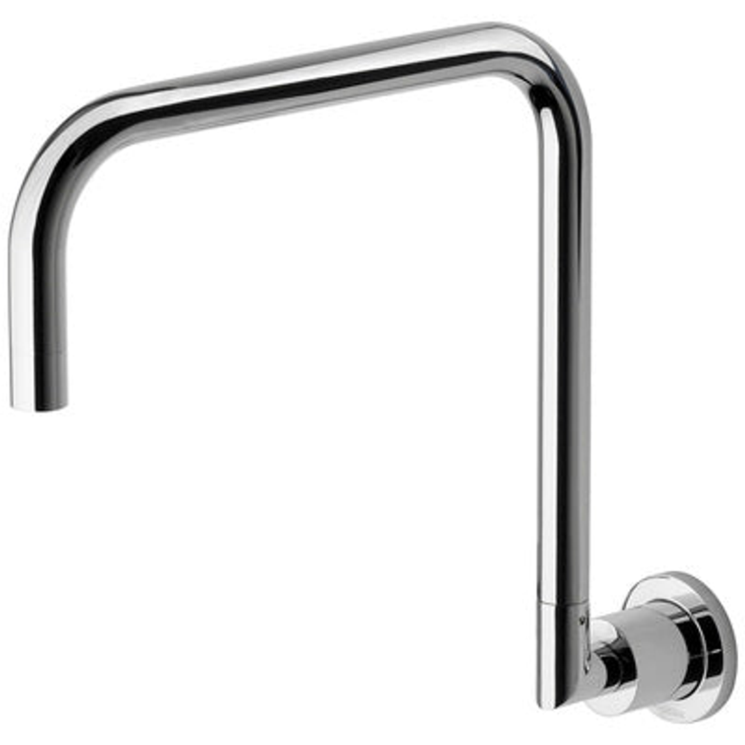 Phoenix RadII Wall Sink Outlet 300mm Squareline Chrome Ra073 Chr