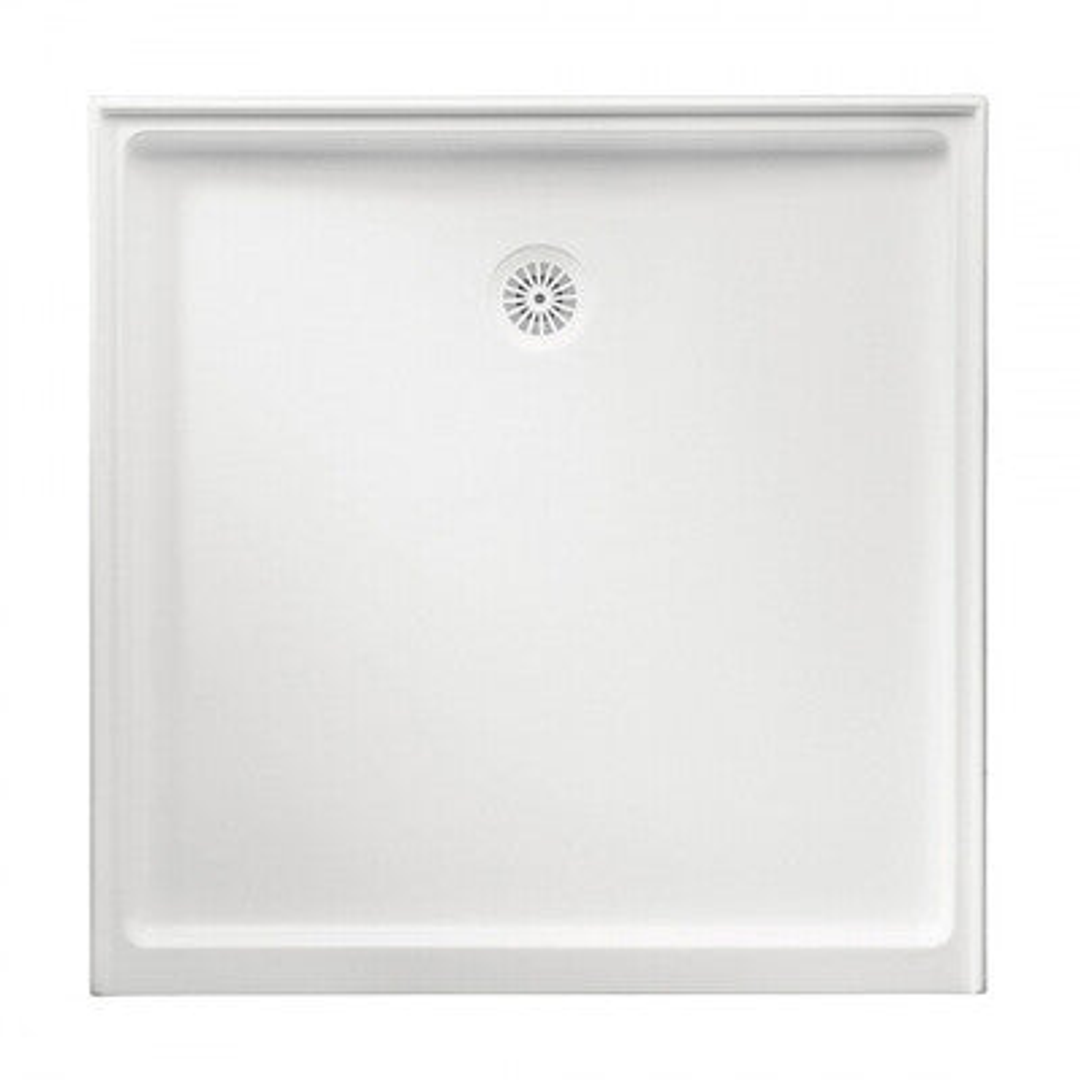 Shower Base Marbletrend 1000 X 1000 Rear Outlet White