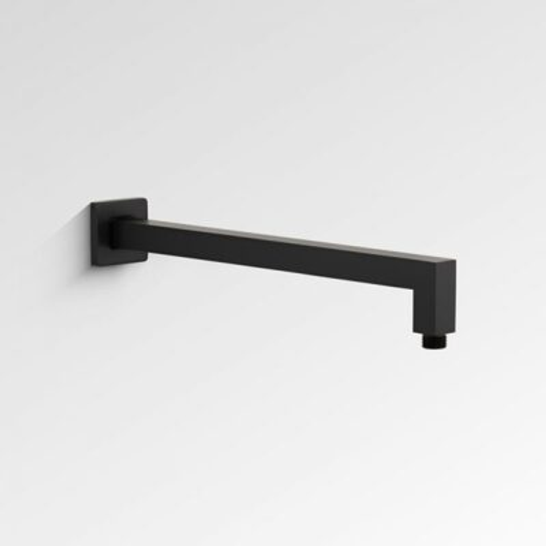 Bestlink Nautica 400mm Wall Mounted Shower Arm Matte Black