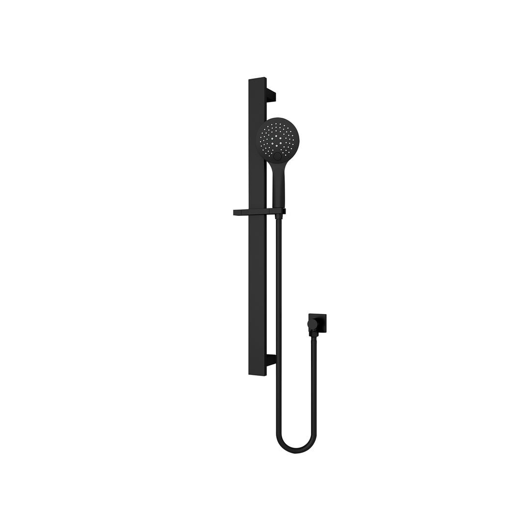 Nero Rain 3 Function Rail Shower - Matt Black