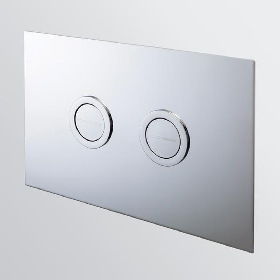 Flush Plate  Round Metal Chrome By Seima(Seima P#:Sto-B200-C)