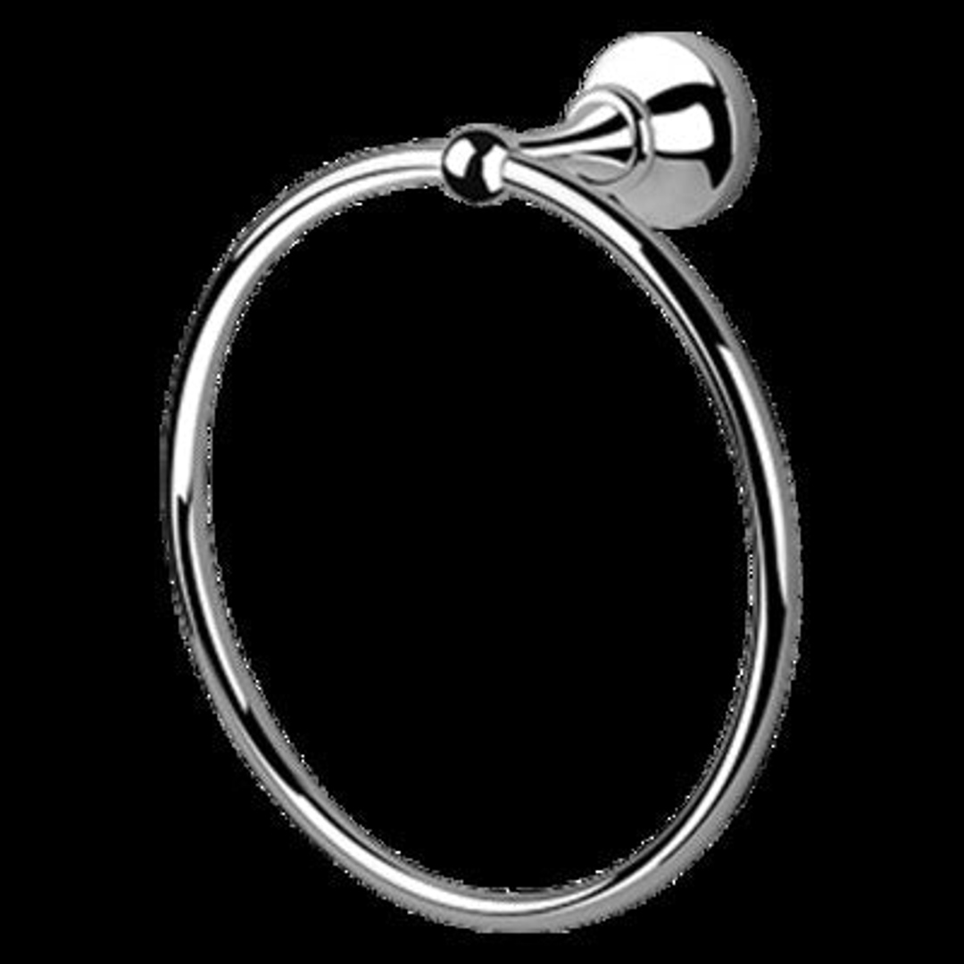 Provincial Towel Ring Chrome