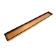 Radiant Tile Insert Linear Shower Grate 600Mm X 74Mm Outlet Brushed Bronze