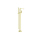 Nero Bianca Floor Standing Bath Mixer Brushed Gold