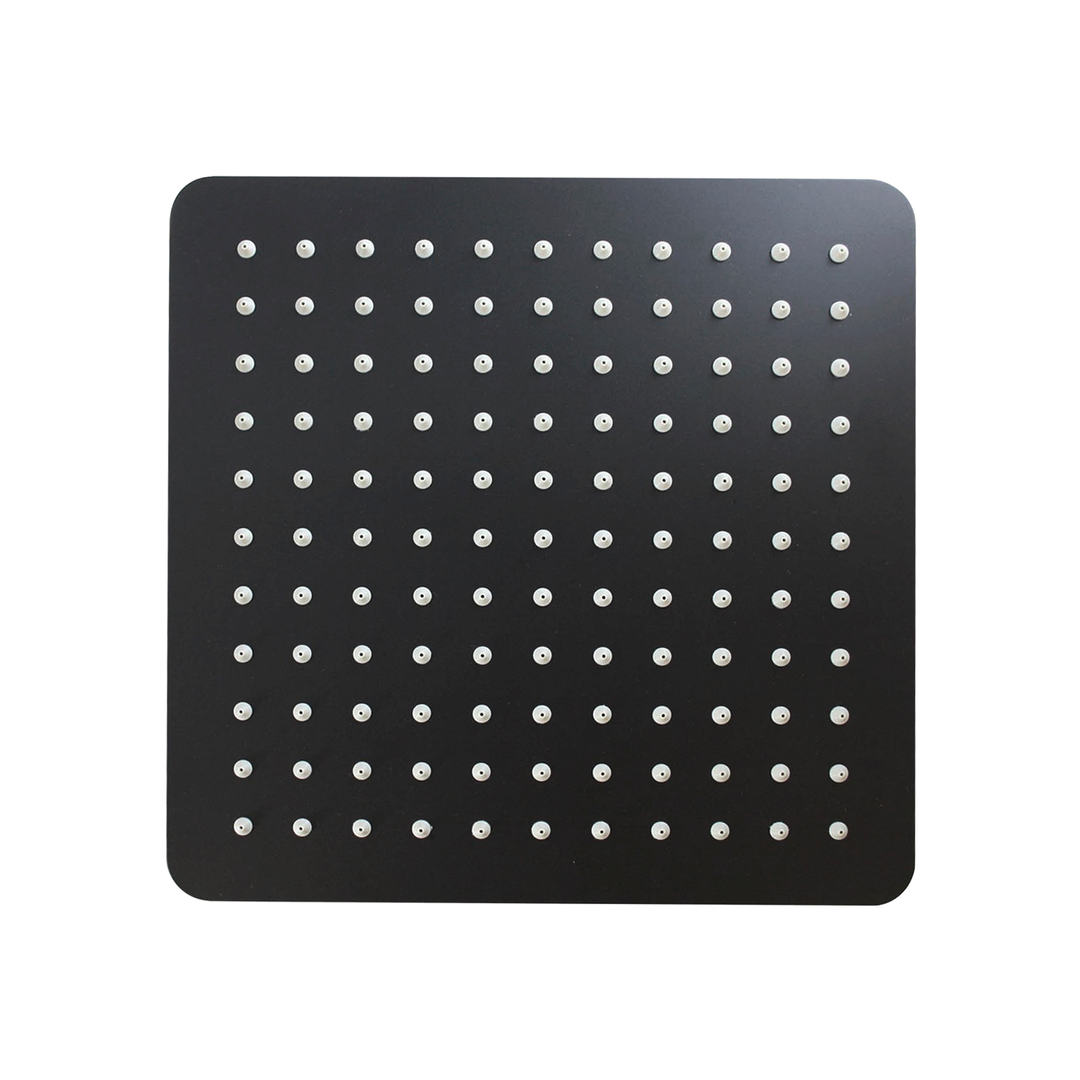 Otti Taranto 10 Shower Head Square Matte Black