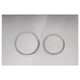Fienza R&T Chrome Round Button Flush Plate Jb11C