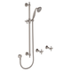 Fienza Lillian Rail Shower Set Brushed Nickel