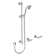 Fienza Lillian Lever Rail Shower Set Chrome