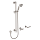 Fienza Lillian Lever Rail Shower Set Brushed Nickel