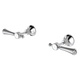 FIENZA LILLIAN LEVER WALL TOP ASSEMBLY CHROME