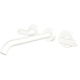 Fienza Kaya Matte White Lever Taps Wall Basin /Bath 220Mm Outlet Set Lf