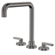 Fienza Kaya Gun Metal Lever Taps Squareline Hob Set Lf Sus304 & Lf Brass