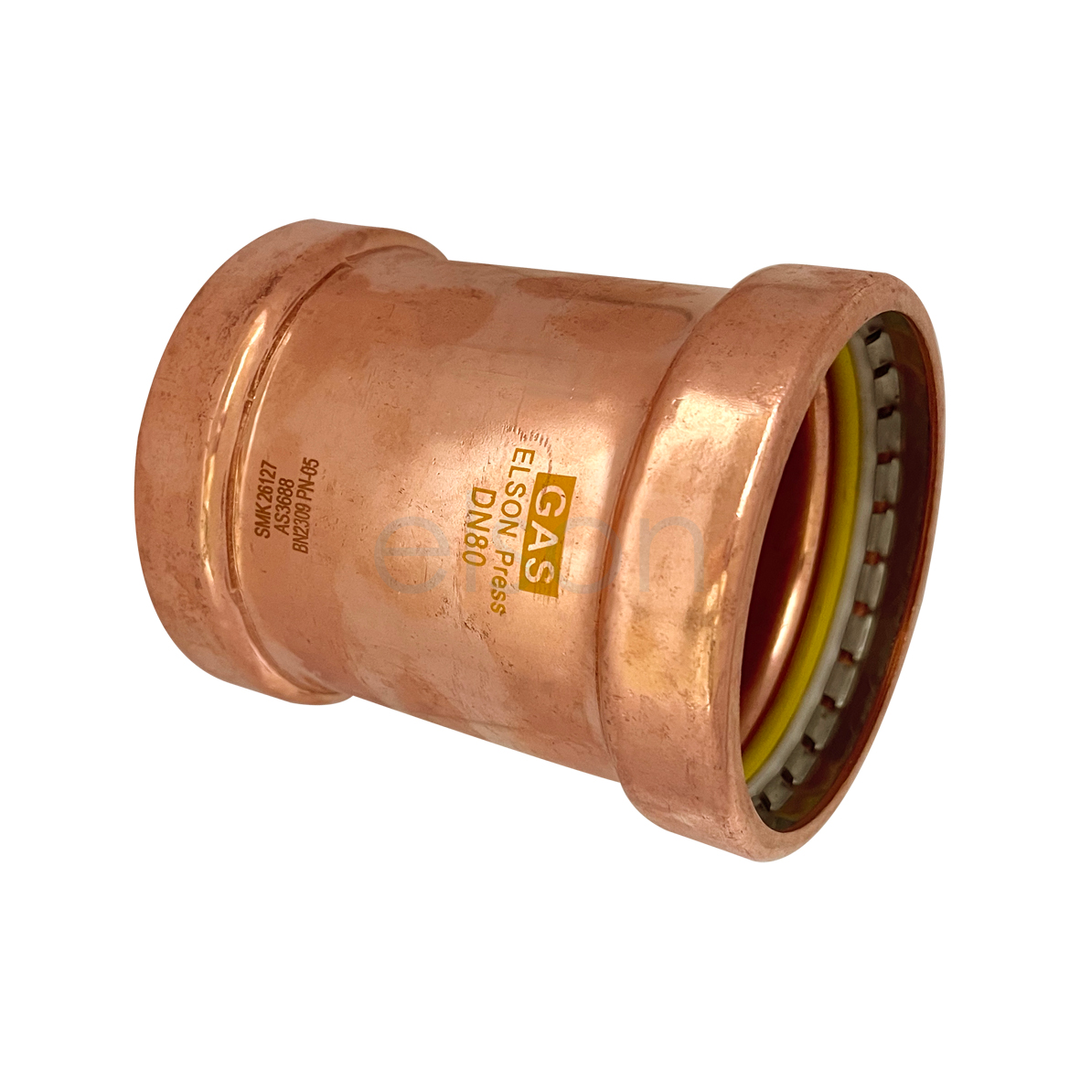 Copper Press Slip Connector - Gas