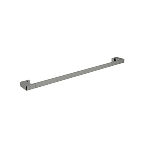 Nero Pearl/Vitra Single Towel Rail 800mm - Gun Metal Grey