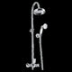 Abey Provincial Overhead Shower with Hand Shower - Burdens Plumbing