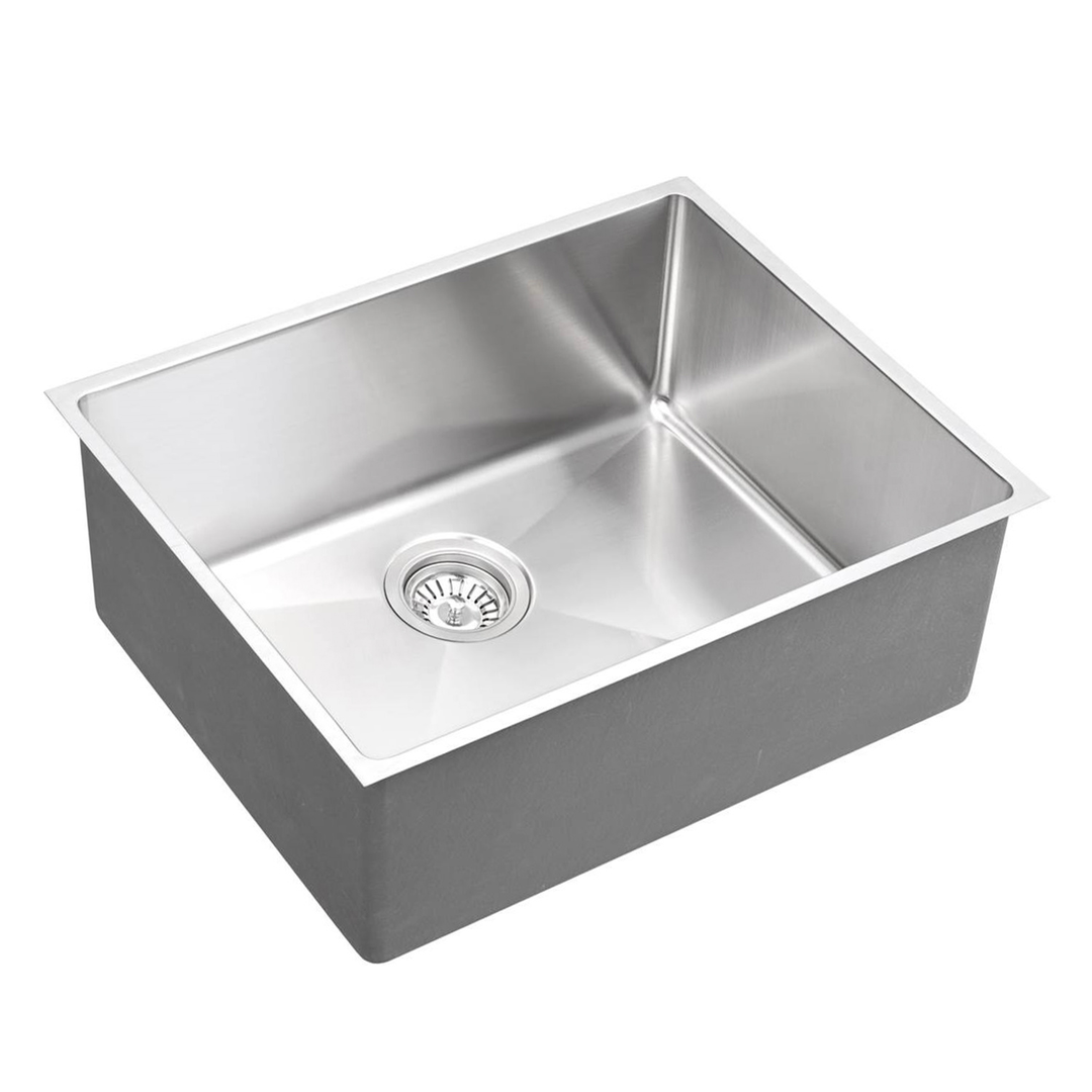 Otti Kitchen Sink 580X440X220X1.2 & R10 Round Conner & Inside Depth 400Mm Edge 20Mm