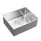 Otti Kitchen Sink 580X440X220X1.2 & R10 Round Conner & Inside Depth 400Mm Edge 20Mm