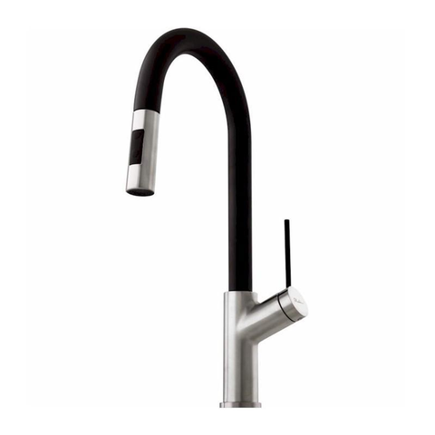 Vilo Pull Out Spray Mixer Brushed Nickel