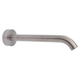 Fienza Kaya Wall Basin/Bath 220mm Outlet Brushed Nickel With Brushed Nickel Plate