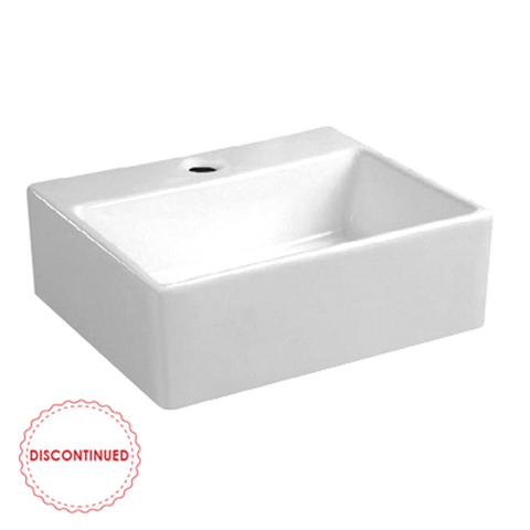 Otti Compact Wall Mounted Basin 1Thgloss Whiteno Overflow Dimension: 330*290*115