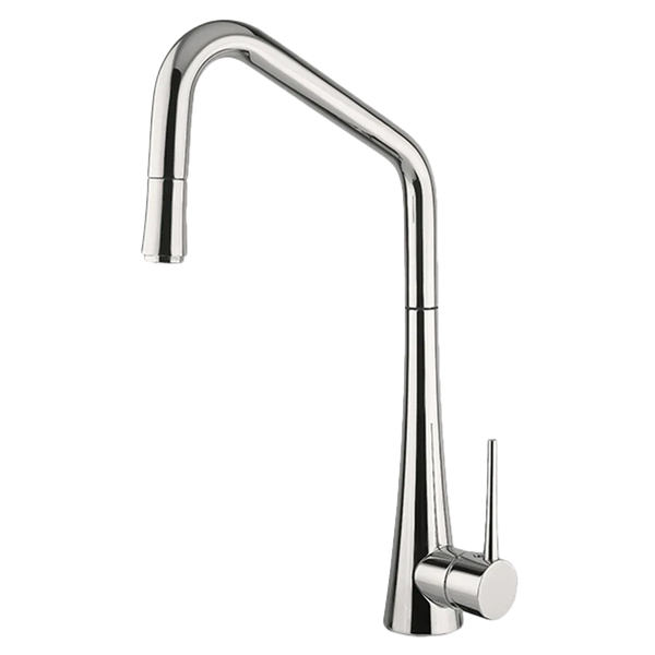 Abey Armando Vicario Tink Side Lever Kitchen Mixer P/Out Chr - Burdens Plumbing