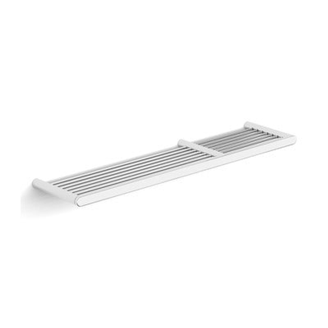 Argent Universal Shower Shelf Rack 480mm Chrome