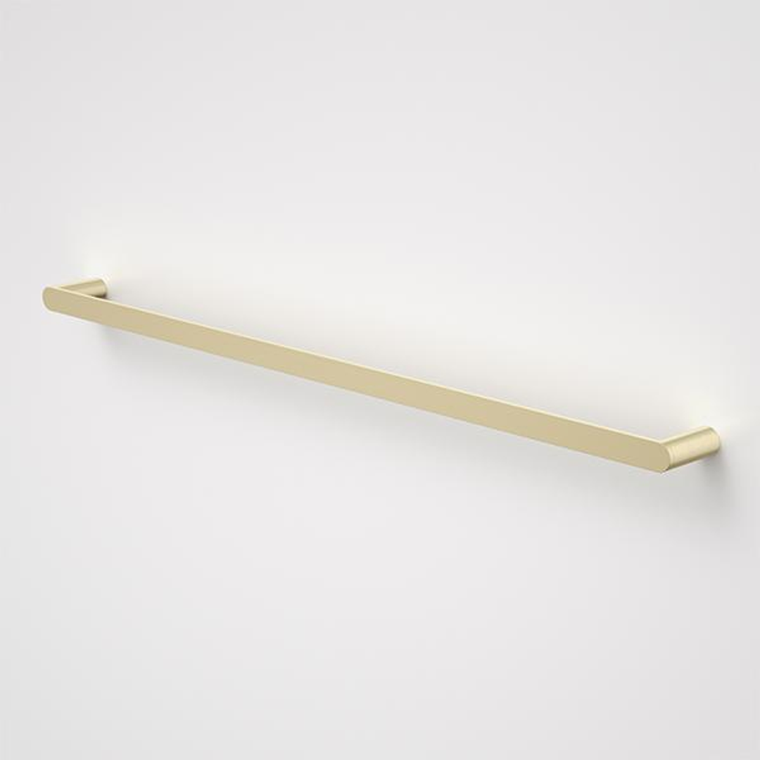Caroma Urbane II Single Towel Rail 825mm Brushed Brass
