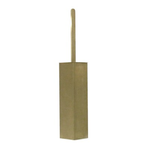 Streamline Arcisan Square Wall/Floor Toilet Brush Holder Brushed Brass Pvd