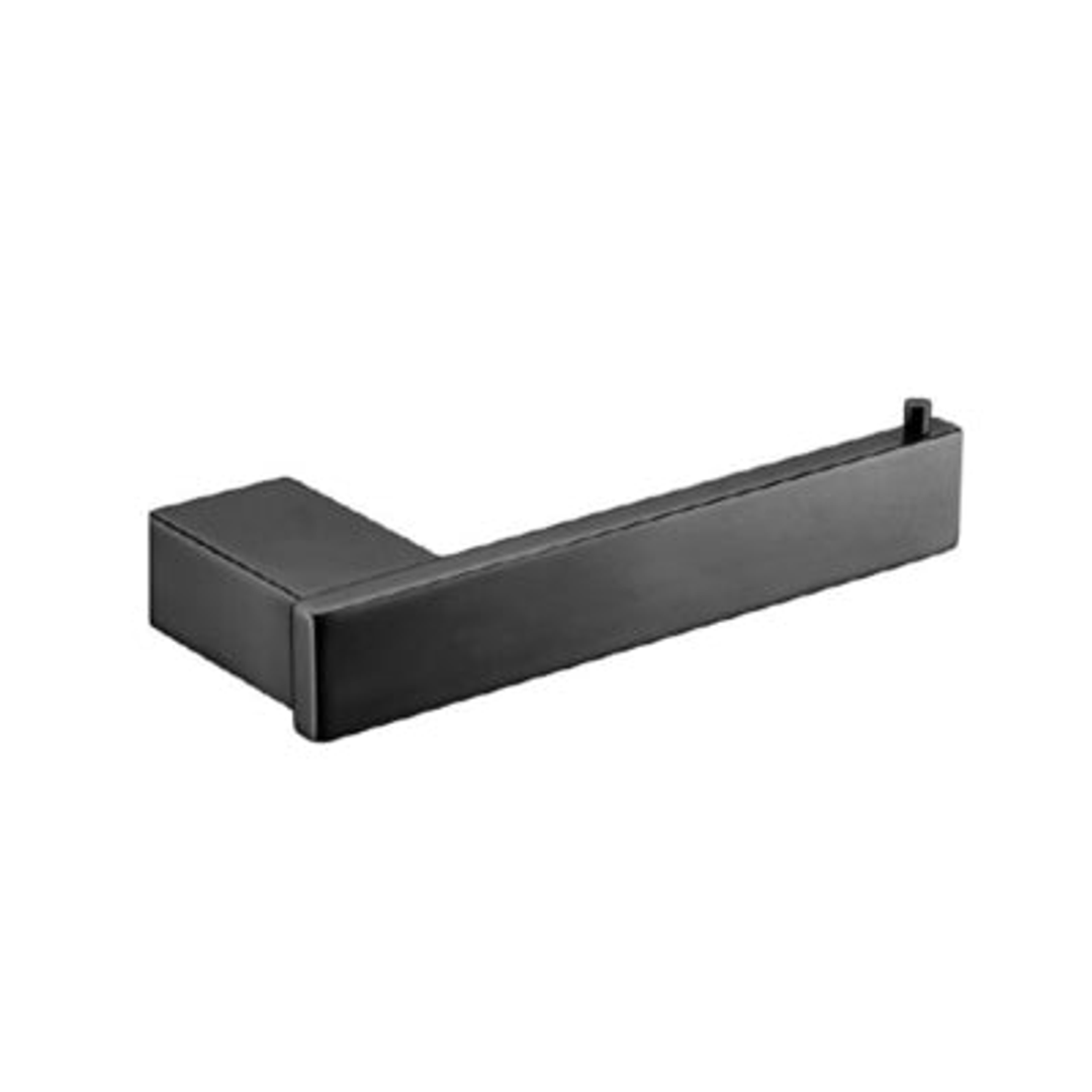 Elba Toilet Roll Holder - Black(Castano P#:Eltrh-B)