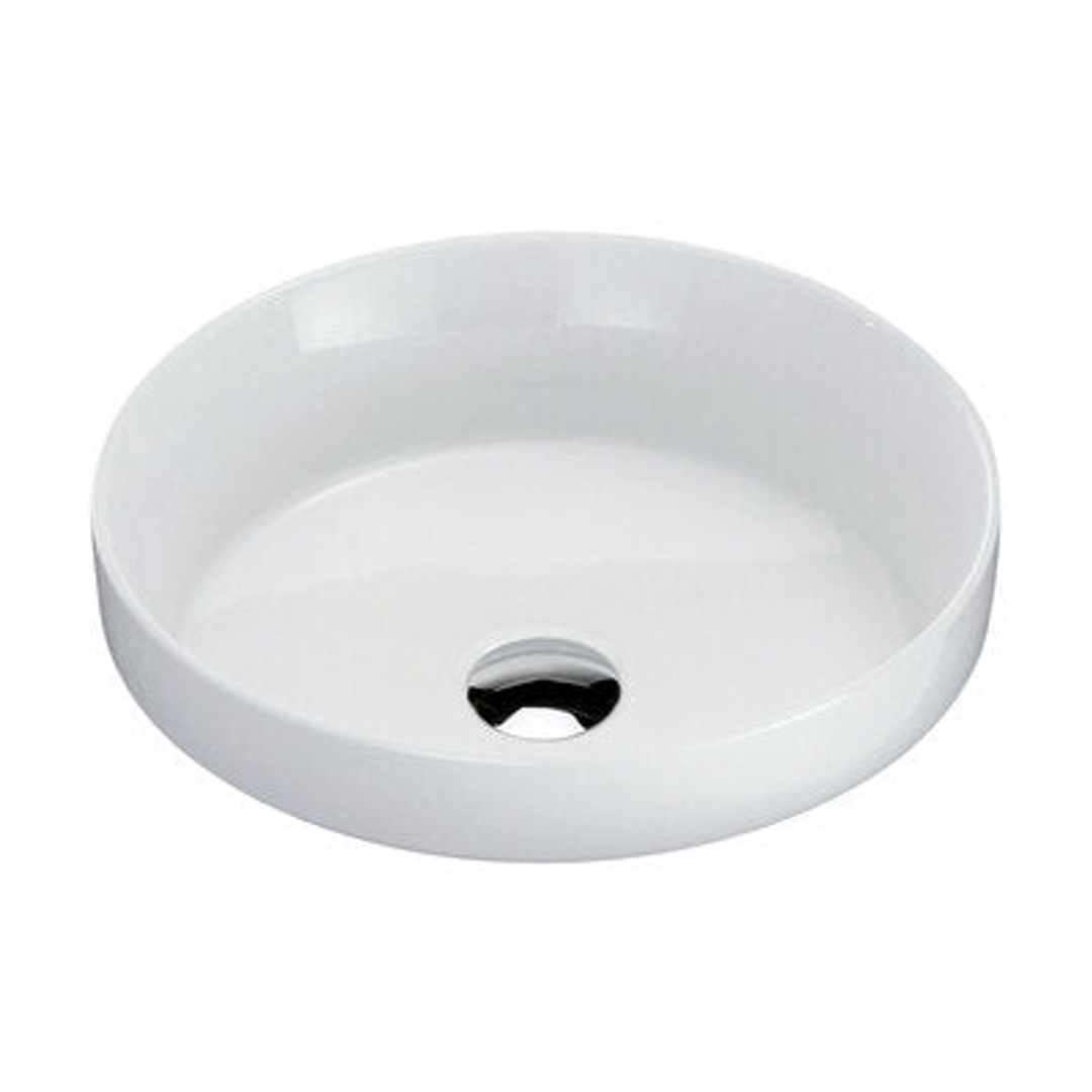 Fienza Reba Semi Inset Basin 360 X 360 X 115mm Inc Semi Inset Cut