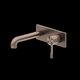 Nero Opal Wall Basin/Bath Mixer Brushed Bronze