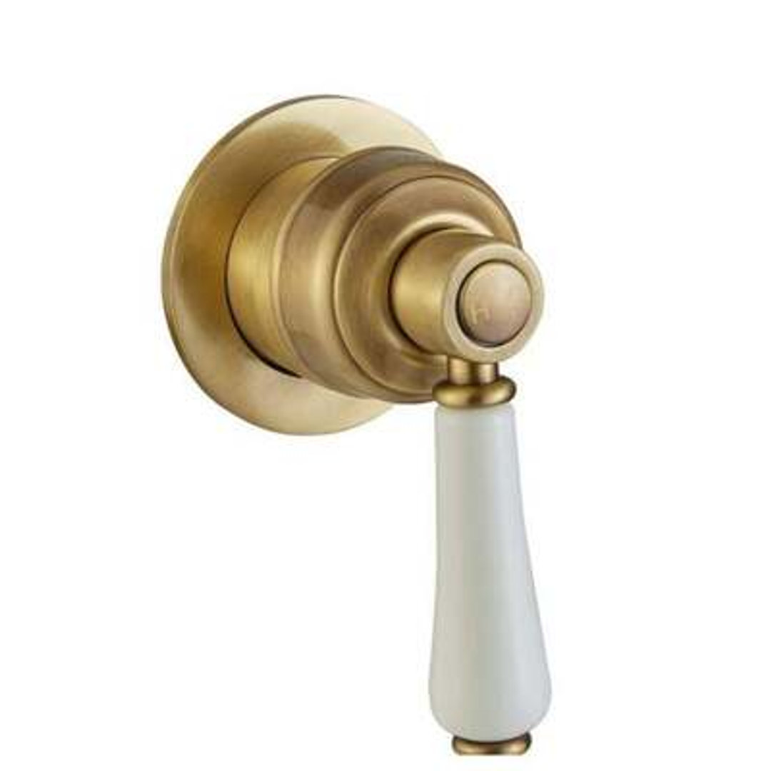 Provincial Shower Mixer Complete Bronze