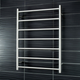 Radiant 7 Bar Rnd Heated Ladder Polished  Rtr01 Cp Left