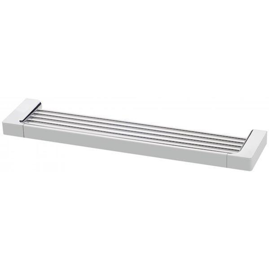 Phoenix Gloss Shower Shelf-Chrome 465mm