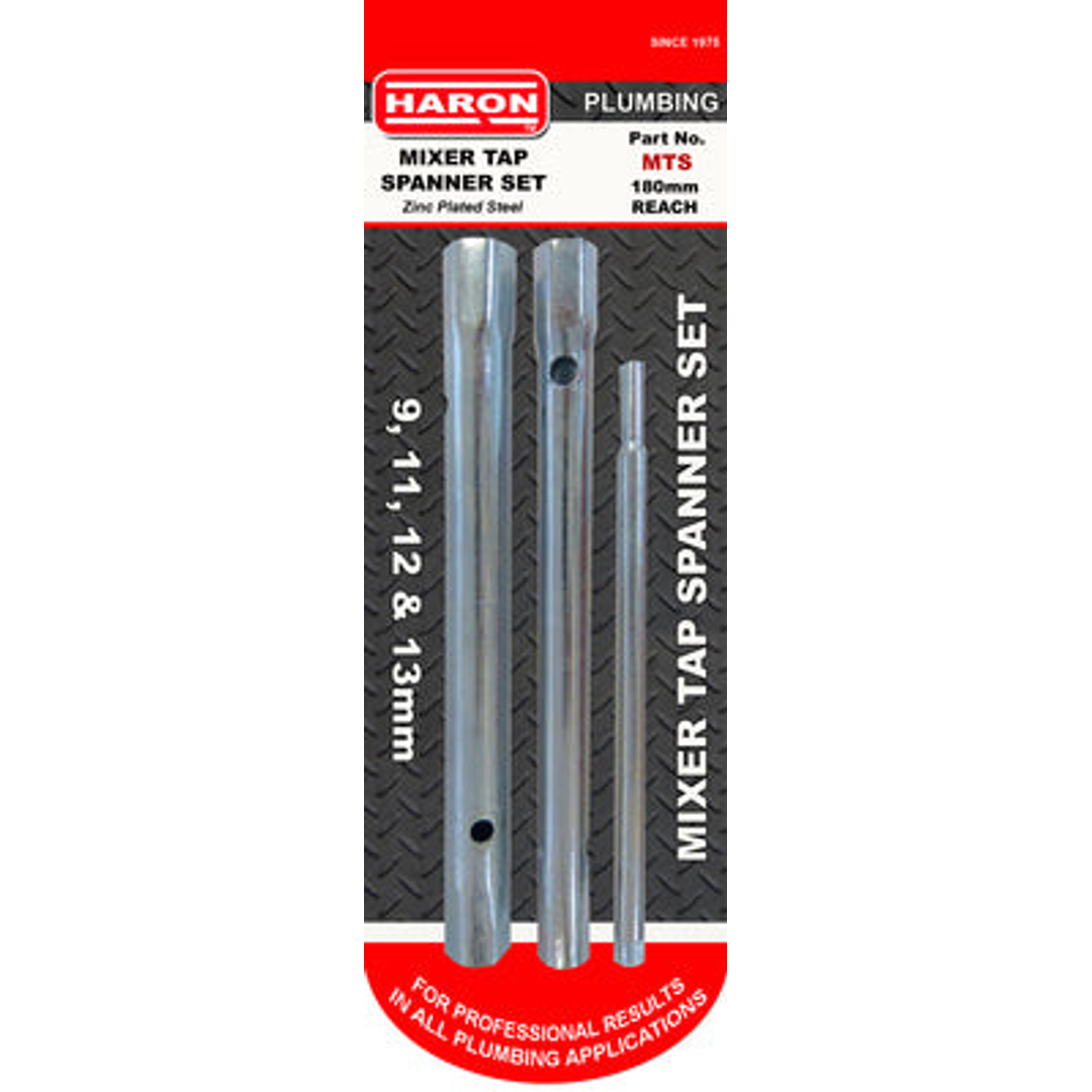 Haron Mixer Tap Spanner Set  9 11 12 &13 mm Mts