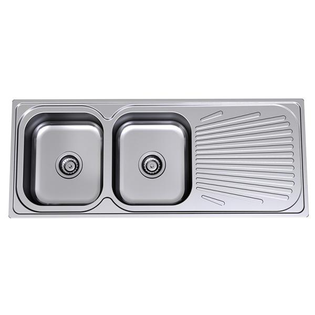 Clark Vital Double End Bowl Kitchen Sink