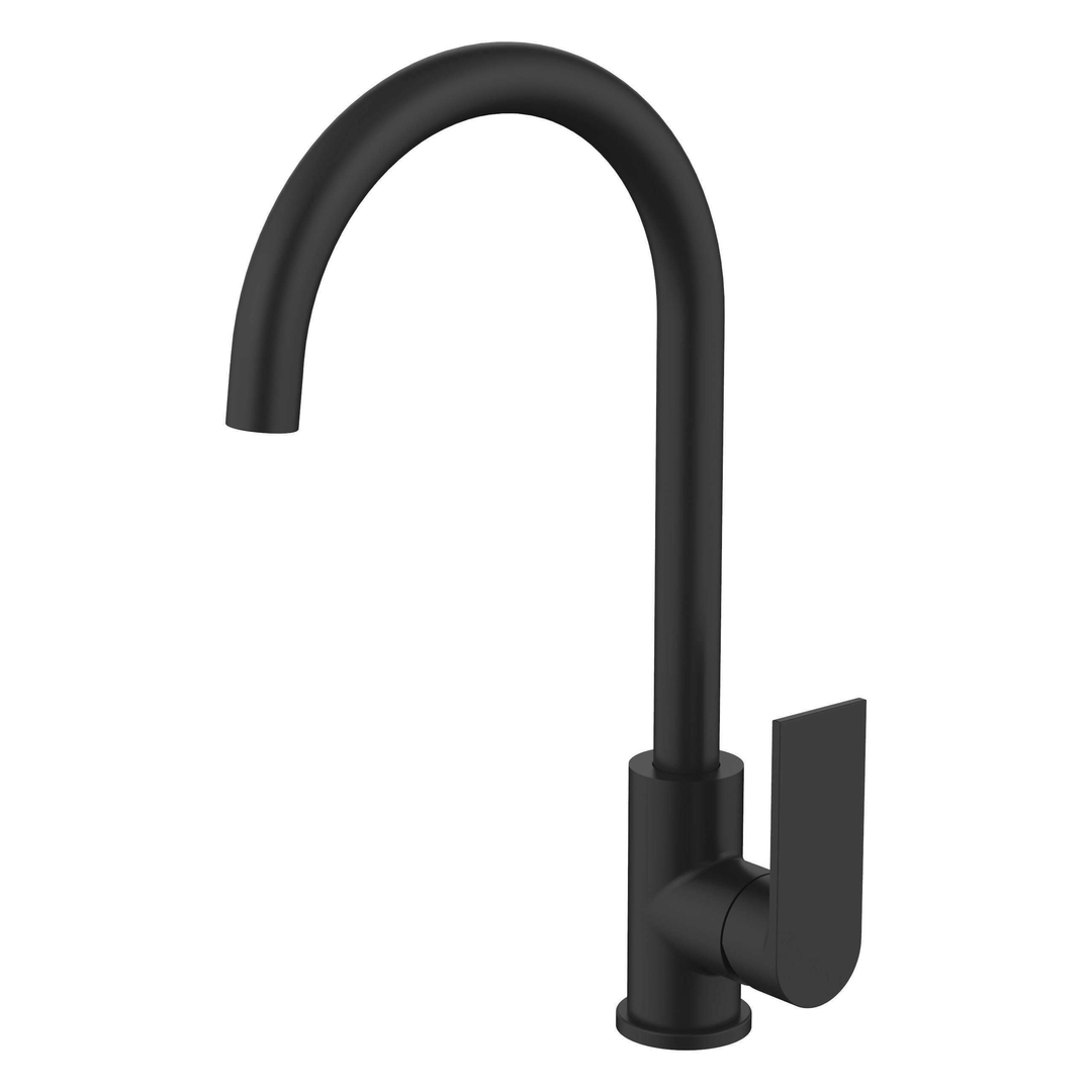 Millennium Kiato G/Neck Sink Mixer Black