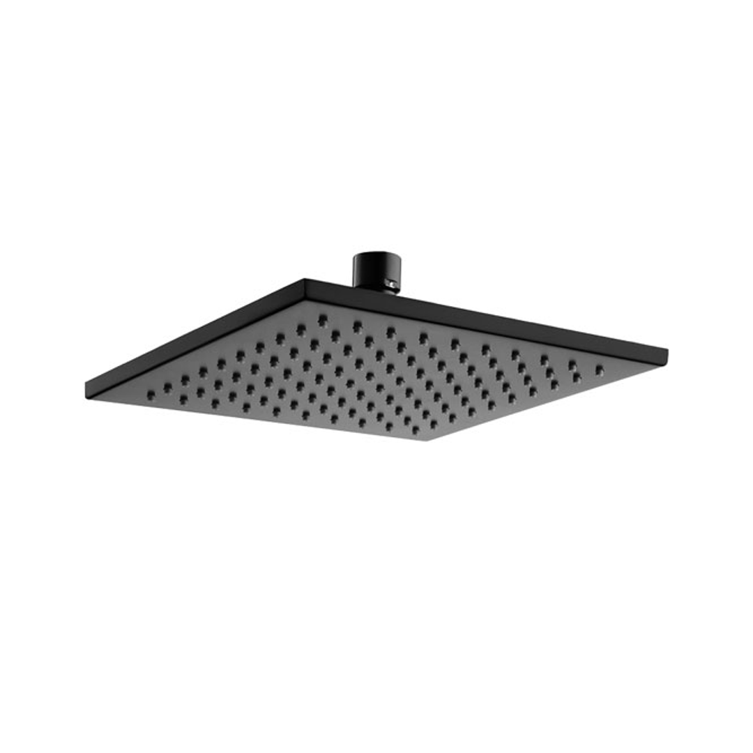 Modena Black Overhead Shower - 200mm(Fienza P#:411101B)