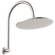 Fienza Empire Slim Curved Shower Arm Set Brushed Nickel