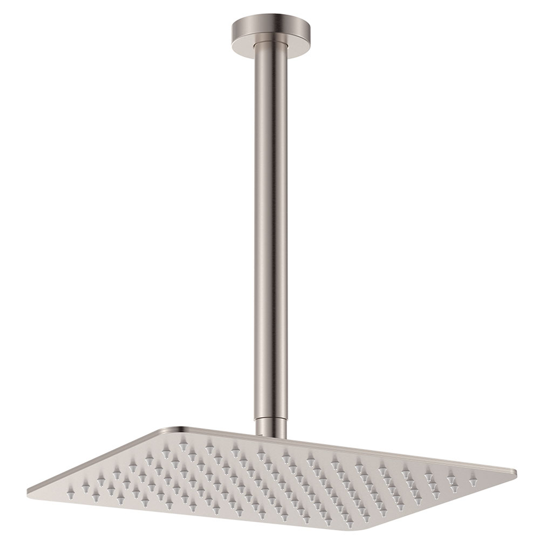 Fienza Tono Shower Ceiling Dropper Set Brushed Nickel