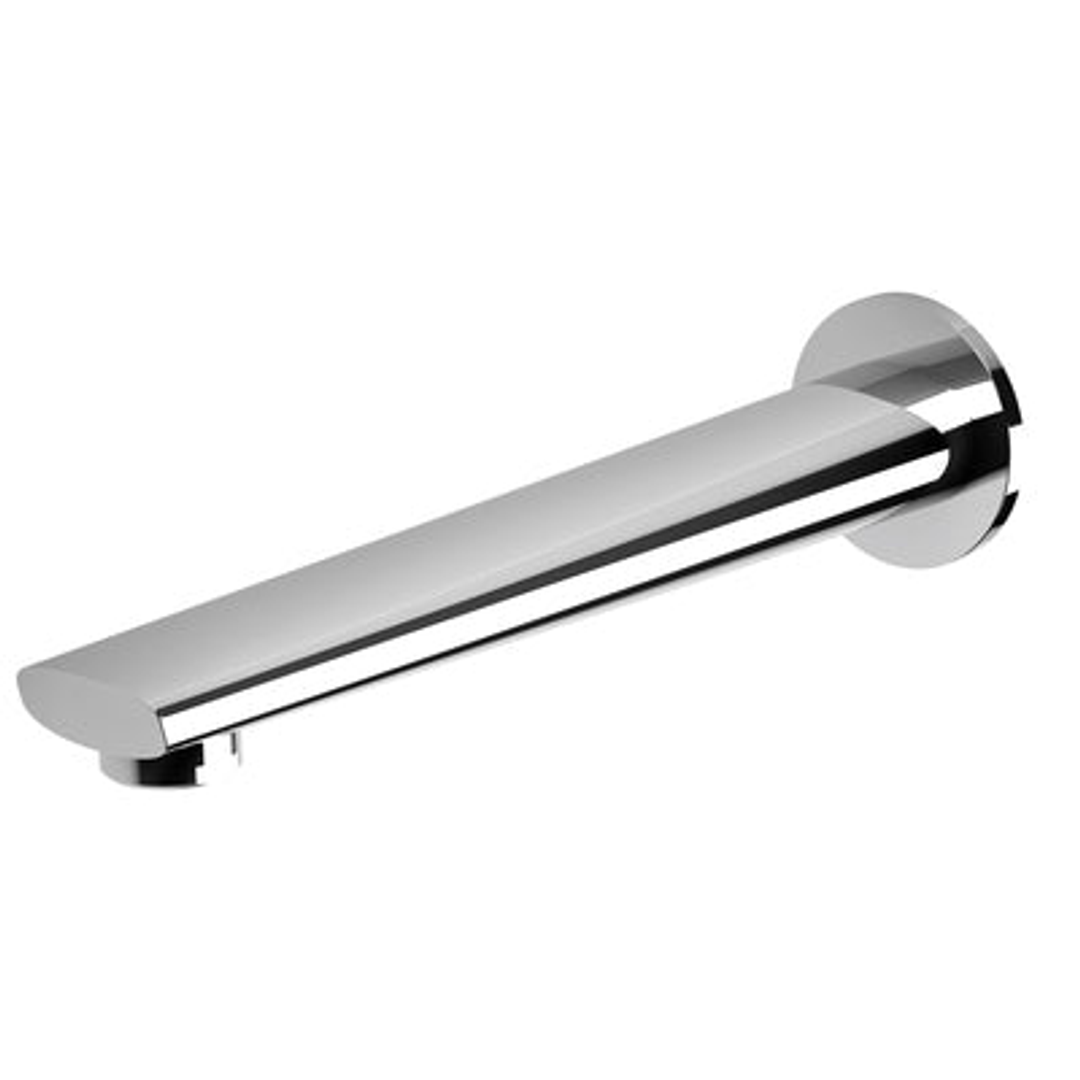 Phoenix Arlo Wall Bath Outlet 200mm Chrome 151-7620-00